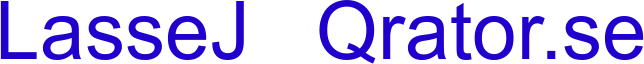                 LasseJ   Qrator.se 